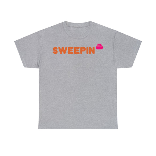 Sweepin Curling Unisex Heavy Cotton Tee