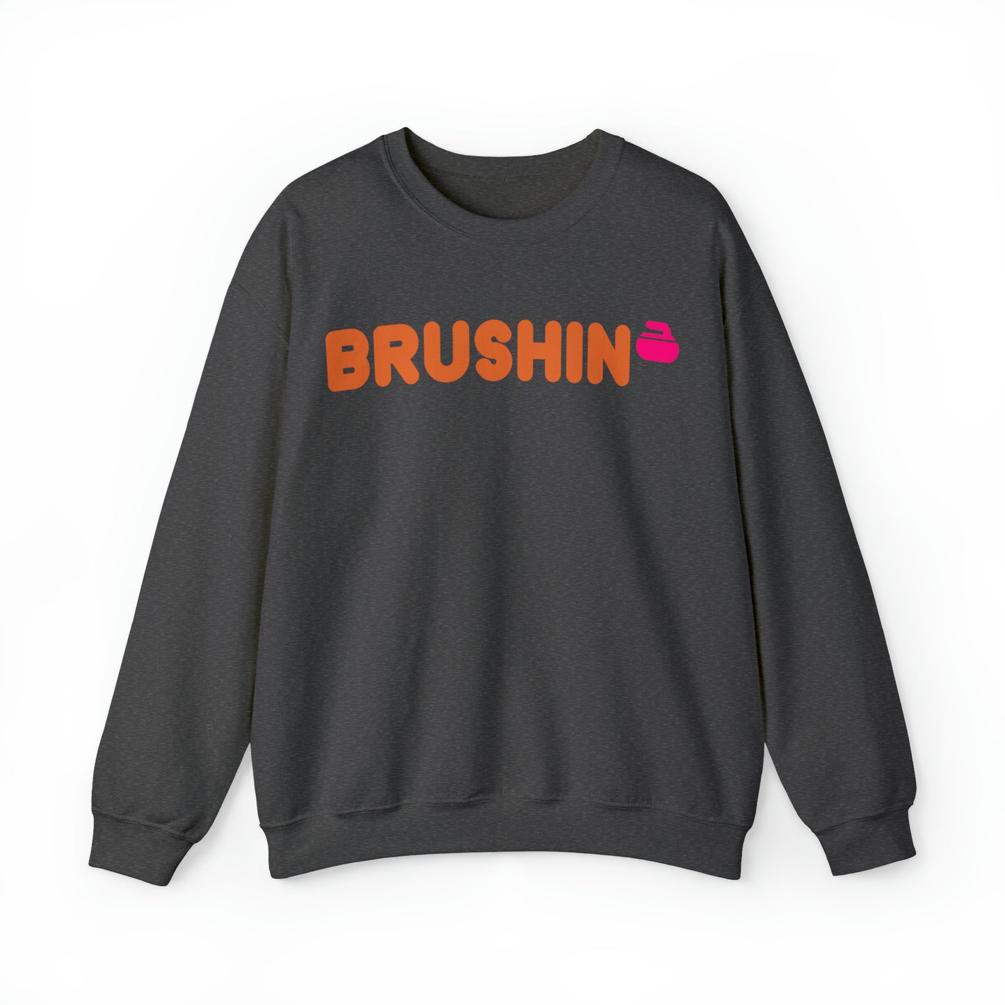 Brushin Curling Club Unisex Heavy Blend™ Crewneck Sweatshirt