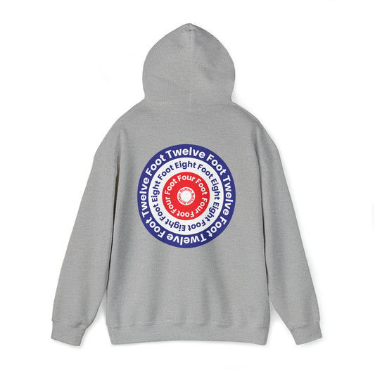 12 8 4 Full House Curling Hoodie Unisex Heavy Blend™ Hooded Sweatshirt