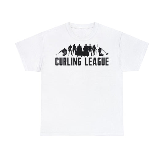 Curling League Unisex Heavy Cotton Tee