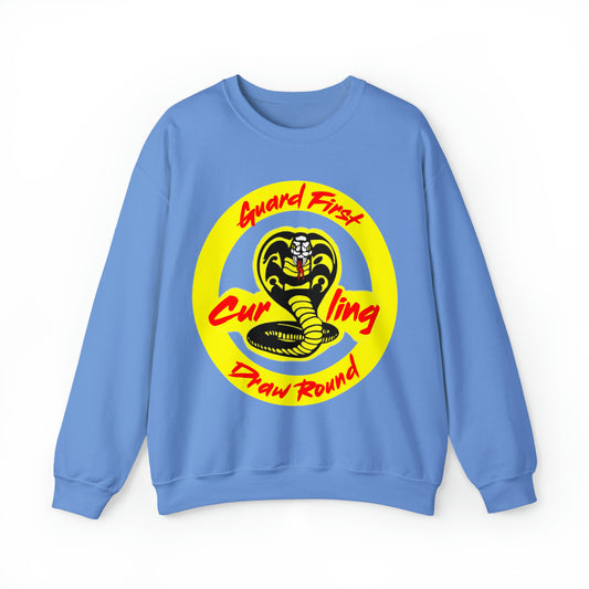 No Mercy Curling Unisex Heavy Blend™ Crewneck Sweatshirt