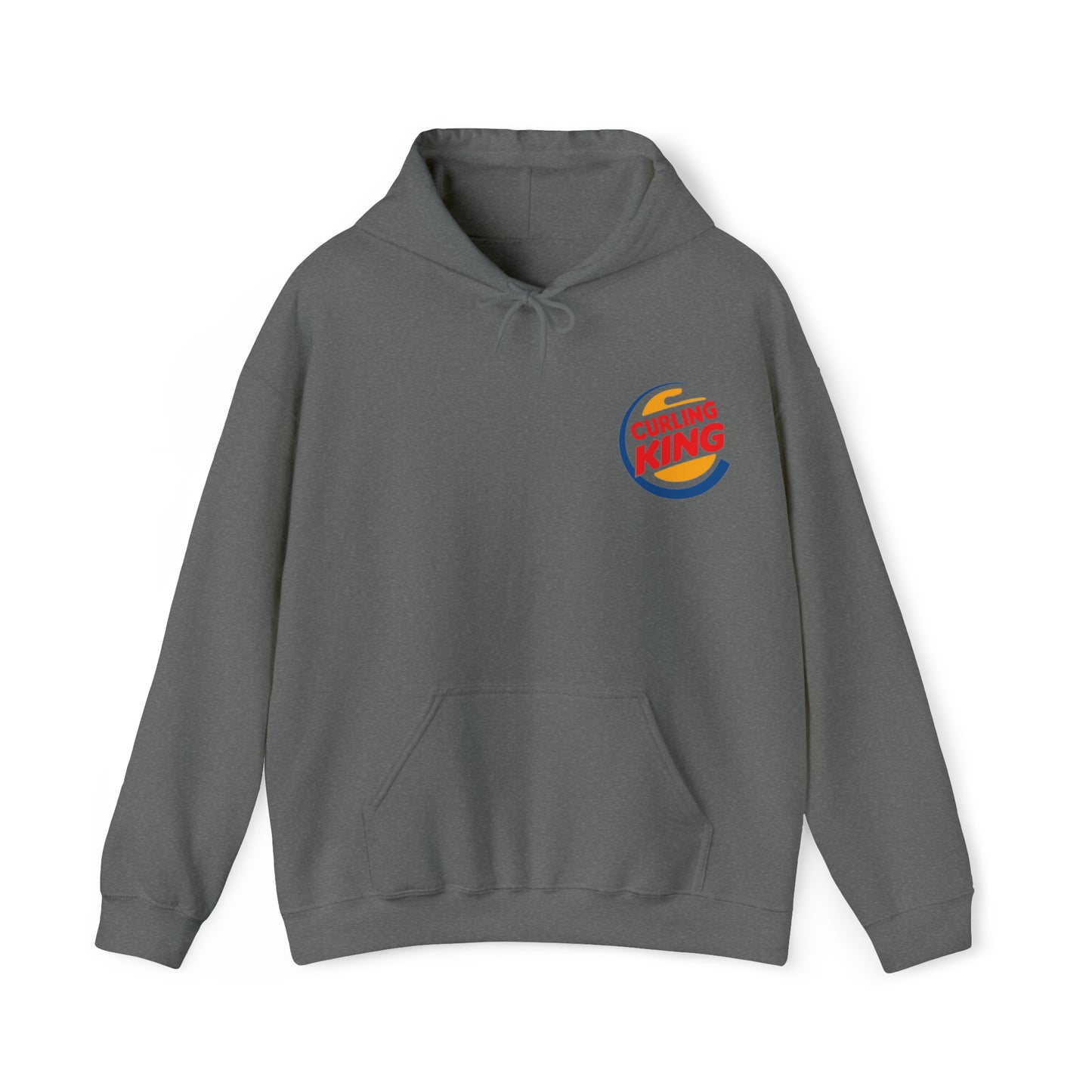 Curling King Hoodie Unisex Heavy Blend™ Hooded Sweatshirt